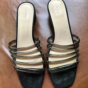 Botkier Women’s Sandals, brand new. Black with 1 1/2 inch heel.